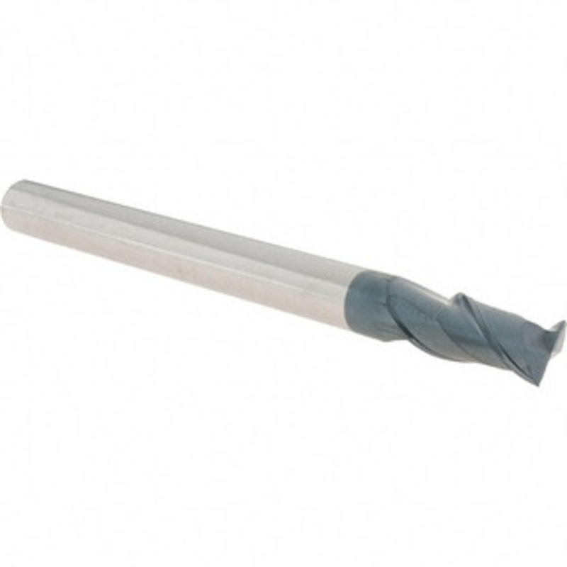 Accupro 1/2, 1 LOC, 1/2 Shank Diam, 6 OAL, 2 Flute, Solid Carbide Square End Mill Single End, AlTiN Finish, Spiral Flute, 40 Helix, Centercutting, Right Hand Cut, Right Hand Flute 12178863 – 36100105