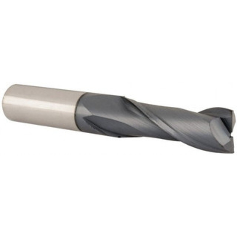 Accupro 5/8, 1-3/4 LOC, 5/8 Shank Diam, 4 OAL, 2 Flute, Solid Carbide Square End Mill Single End, TiAlN Finish, Spiral Flute, 30 Helix, Centercutting, Right Hand Cut, Right Hand Flute EM15404001 – 87635843
