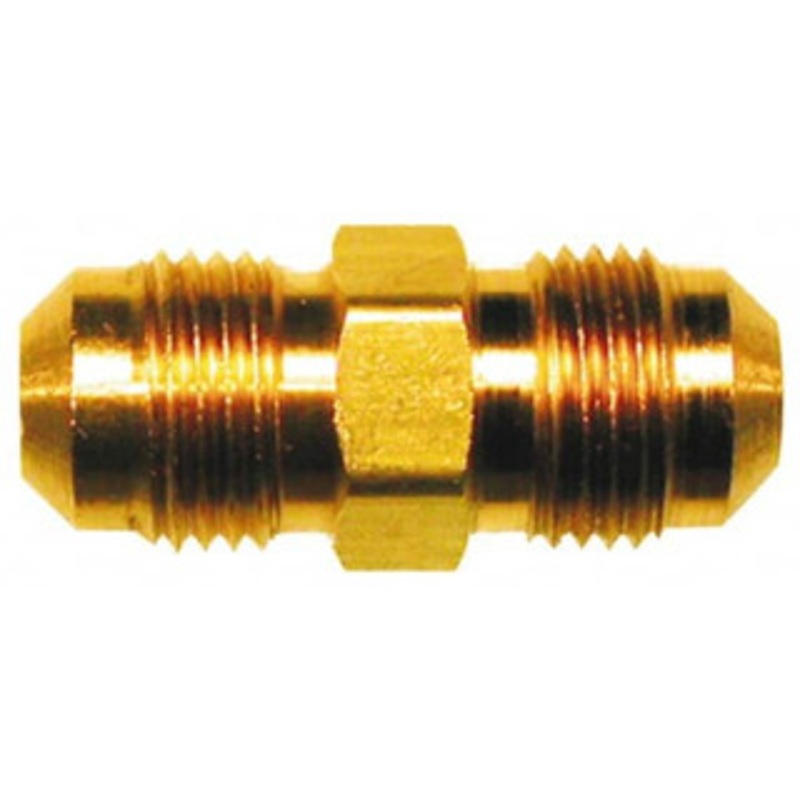 CerroBrass 3/4 Tube OD 45 Brass Flared Tube Union Flare x Flare Ends P-U2-12 – 36984664