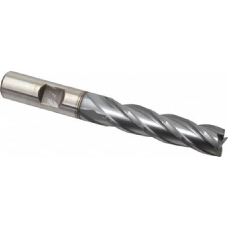 Cleveland 1/2, 2 LOC, 1/2 Shank Diam, 4 OAL, 4 Flute, Cobalt Square End Mill Single End, TiCN Finish, Spiral Flute, 30 Helix, Centercutting, Right Hand Cut, Right Hand Flute, Series HGC-4C C32681 – 87438412