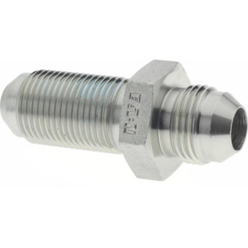 Eaton 1/2 Tube OD 37 Steel Flared Tube Bulkhead Union Flare x Flare Ends 2041-1-8-8S – 06681837