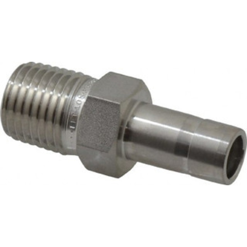Ham-Let 3/8 Tube OD x 1/4 MPT Stainless Steel Compression Tube Adapter Tube Stub x MNPT Ends 3001372 – 86760212