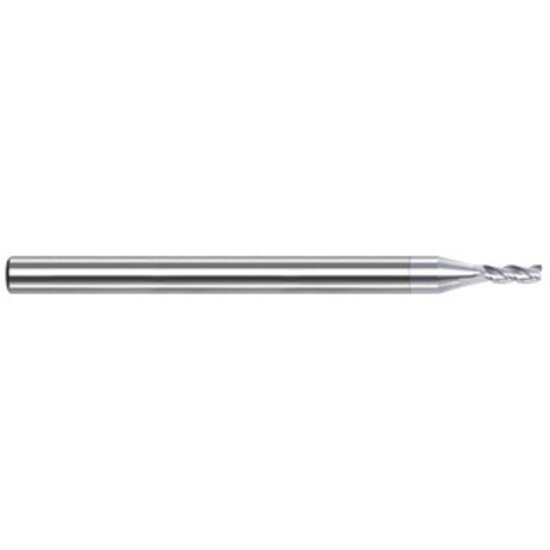 Harvey Tool 1.4mm, 0.165 LOC, 1/8 Shank Diam, 1-1/2 OAL, 3 Flute Solid Carbide Square End Mill Single End, TiB2 Finish, 42 Helix, Centercutting, RH Flute, RH Cut 942255-C8 – 30981153