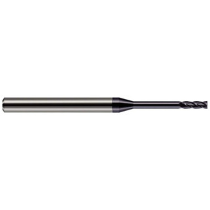 Harvey Tool Square End Mills, Mill Diameter (Inch): 1/16, Mill Diameter (Decimal Inch): 0.0620, Length of Cut (Decimal Inch): 0.1860, Material: Solid Carbide, Finish/Coating: AlTiN, Shank Diameter (Inch): 1/8 846162-C3 – 49196082