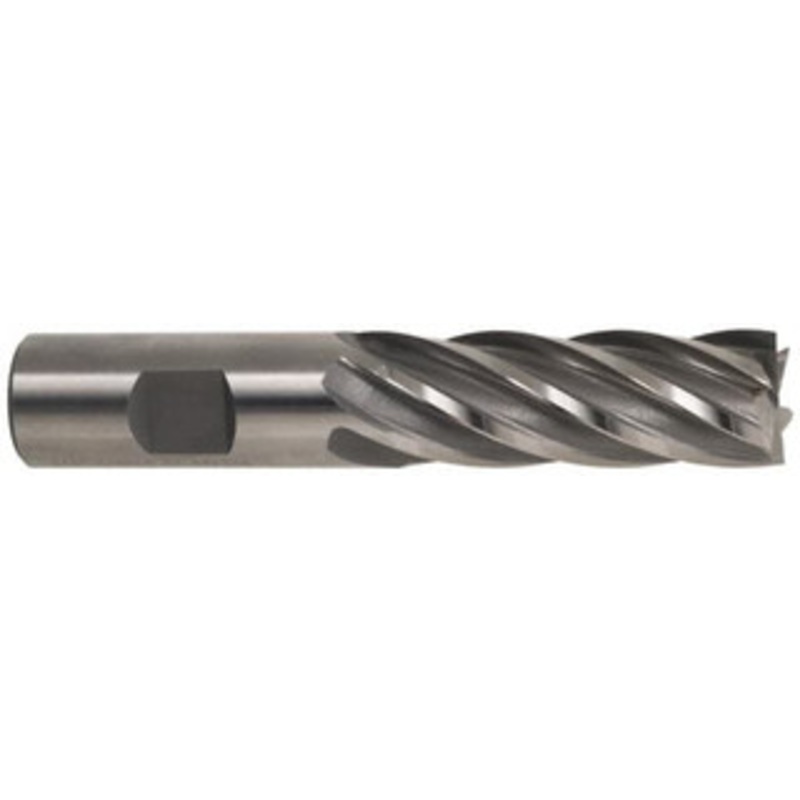 Hertel 1, 3 LOC, 1 Shank Diam, 5-1/2 OAL, 6 Flute, Cobalt Square End Mill Single End, Uncoated, Spiral Flute, 30 Helix, Centercutting, Right Hand Cut, Right Hand Flute E2042980 – 91193979