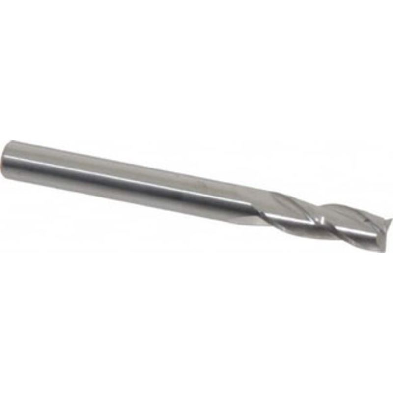 Hertel 1/4, 3/4 LOC, 1/4 Shank Diam, 2-1/2 OAL, 3 Flute, Solid Carbide Square End Mill Single End, Uncoated, 30 Helix, Centercutting, Right Hand Cut 750007 – 89318851