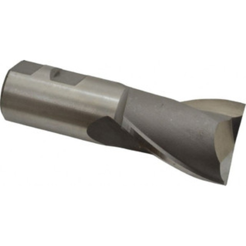 Hertel 40mm, 2 LOC, 1-1/4 Shank Diam, 4-1/2 OAL, 2 Flute, Cobalt Square End Mill Single End, Uncoated, Centercutting, Right Hand Cut 10866 – 59912352
