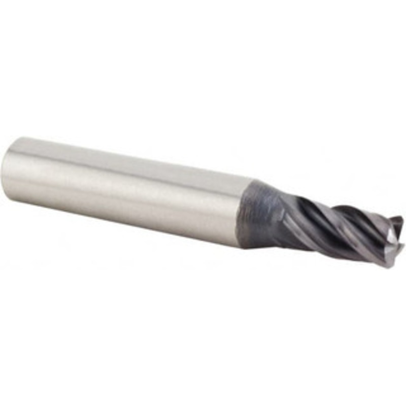 Kennametal 3/8, 31/64 LOC, 3/8 Shank Diam, 2 OAL, 4 Flute, Solid Carbide Square End Mill Single End, AlTiN Finish, Spiral Flute, 38 Helix, Centercutting, Right Hand Cut, Right Hand Flute, Series UEDE 4169809 – 46878146
