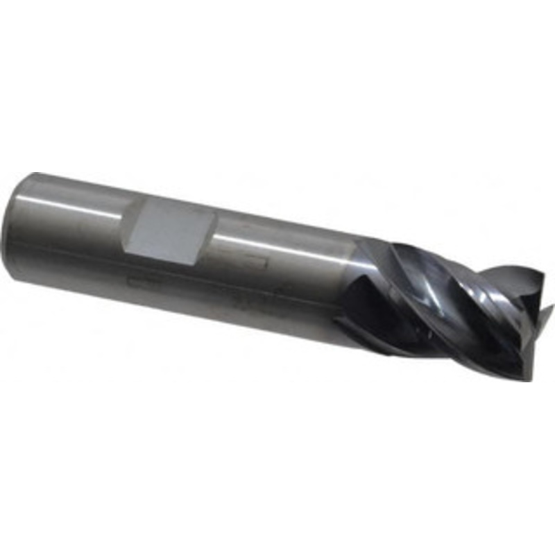 Kennametal 5/8, 3/4 LOC, 5/8 Shank Diam, 3 OAL, 4 Flute, Solid Carbide Square End Mill Single End, AlTiN Finish, Spiral Flute, 38 Helix, Centercutting, Right Hand Cut, Right Hand Flute, Series HPHV 4067236 – 44194074
