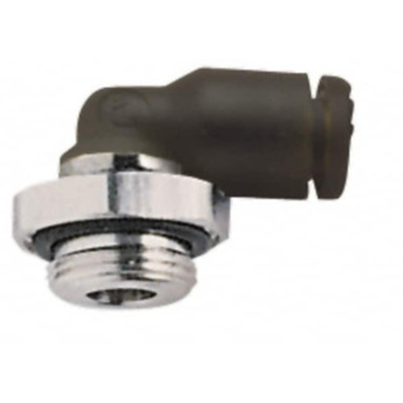 Legris 10mm OD, 1/2 BSPP, Nylon/Nickel Plated Brass Push-to-Connect Male Elbow 290 Max psi 3199 10 21 – 48686646