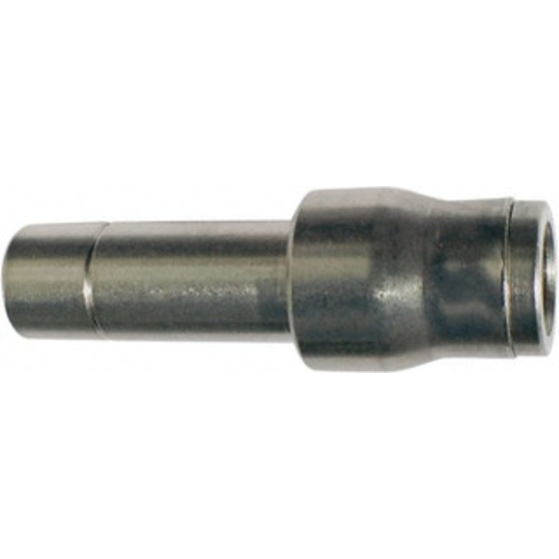 Legris 12 x 14mm Outside Diam, Nickel Plated Brass Push-to-Connect Tube Plug-In Reducer 435 Max psi, Tube to Stem Connection, FKM O-Ring 3666 12 14 – 68967298