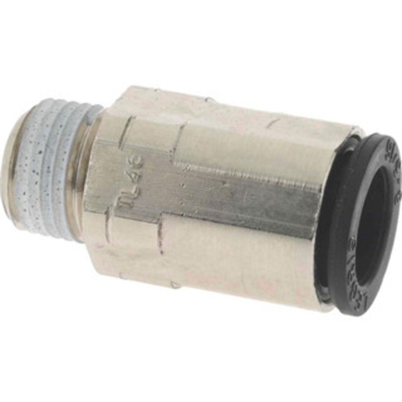 Legris 5/16 Outside Diam, 1/8 NPT, Nickel Plated Brass Push-to-Connect Tube Male Connector 290 Max psi 3175 08 11 – 48617500