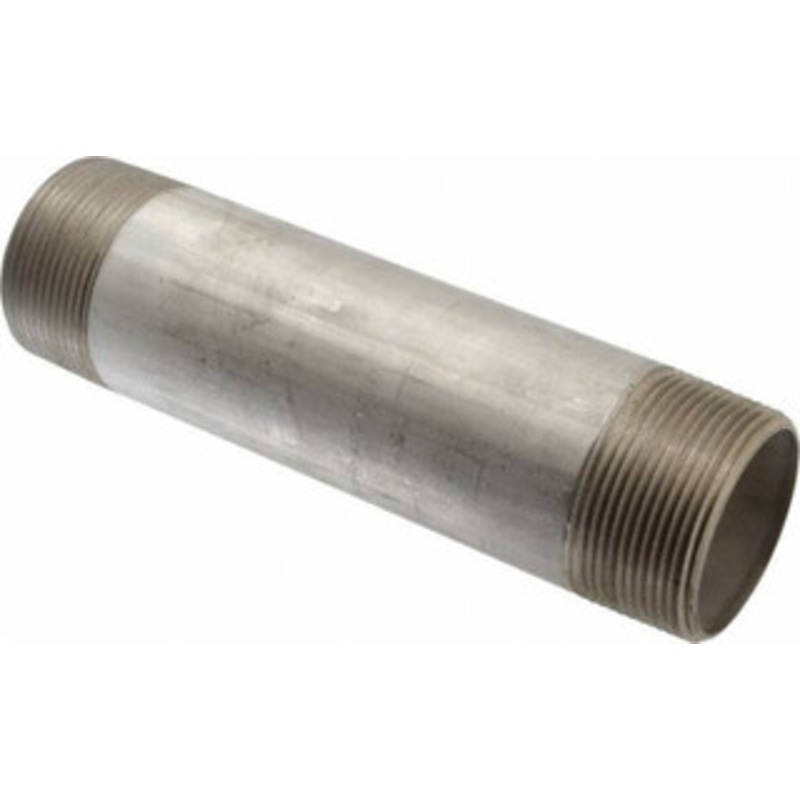 Merit Brass 2-1/2 x 10 316/316L Stainless Steel Pipe Nipple Welded, Threaded, Schedule 40 6040-1000 – 36905552