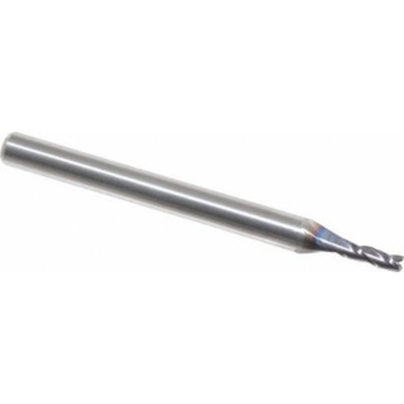 Niagara Cutter 1/16, 3/16 LOC, 1/8 Shank Diam, 1-1/2 OAL, 3 Flute, Solid Carbide Square End Mill Single End, TiAlN Finish, Spiral Flute, 30 Helix, Centercutting, Right Hand Cut, Right Hand Flute 17005783 – 64094204