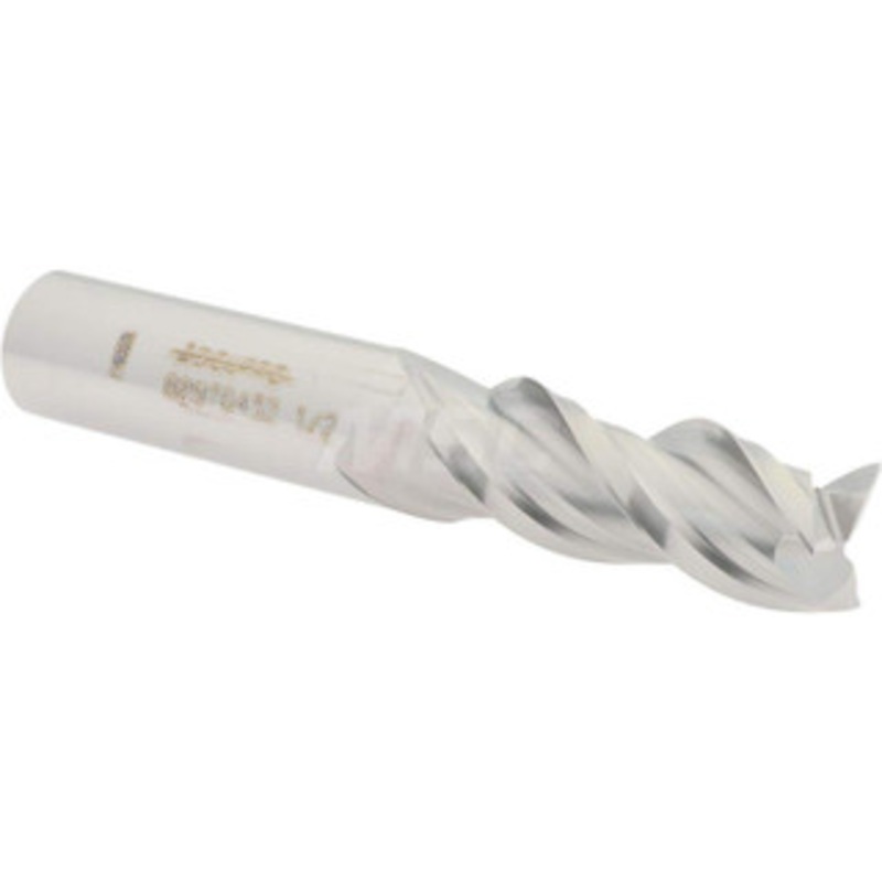 Accupro 1/2, 1-1/4 LOC, 1/2 Shank Diam, 3 OAL, 3 Flute, Solid Carbide Square End Mill Single End, Uncoated, Spiral Flute, 40 Helix, Centercutting, Right Hand Cut, Right Hand Flute 12178605 – 82976432