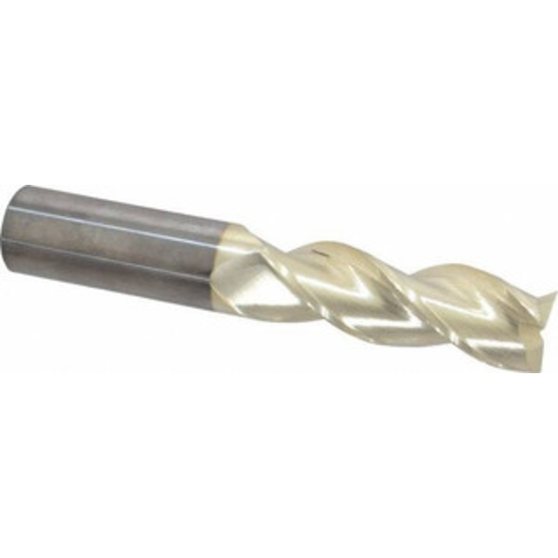 Accupro 1, 3 LOC, 1 Shank Diam, 6 OAL, 3 Flute, Solid Carbide Square End Mill Single End, ZrN Finish, Spiral Flute, 37 Helix, Centercutting, Right Hand Cut, Right Hand Flute 35010048C5 – 65249609