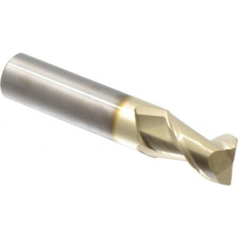 Accupro 20mm, 32mm LOC, 20mm Shank Diam, 100mm OAL, 2 Flute, Solid Carbide Square End Mill Single End, ZrN Finish, Spiral Flute, 45 Helix, Centercutting, Right Hand Cut, Right Hand Flute 250MM07874C5 – 65848137