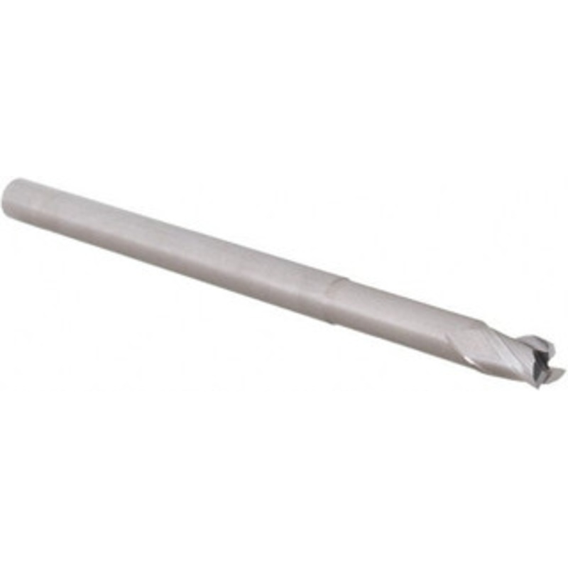 Accupro 3/16, 0.281 LOC, 3/16 Shank Diam, 3 OAL, 3 Flute, Solid Carbide Square End Mill Single End, Uncoated, Spiral Flute, 30 Helix, Centercutting, Right Hand Cut, Right Hand Flute, Series Miniature 6503886 – 62787544