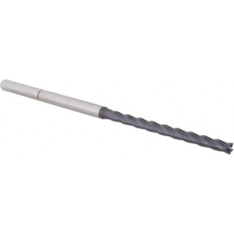 Accupro 5/32, 1-7/8 LOC, 3/16 Shank Diam, 4 OAL, 4 Flute, Solid Carbide Square End Mill Single End, AlTiN Finish, Spiral Flute, 30 Helix, Centercutting, Right Hand Cut, Right Hand Flute, Series Miniature 6503707 – 62774781
