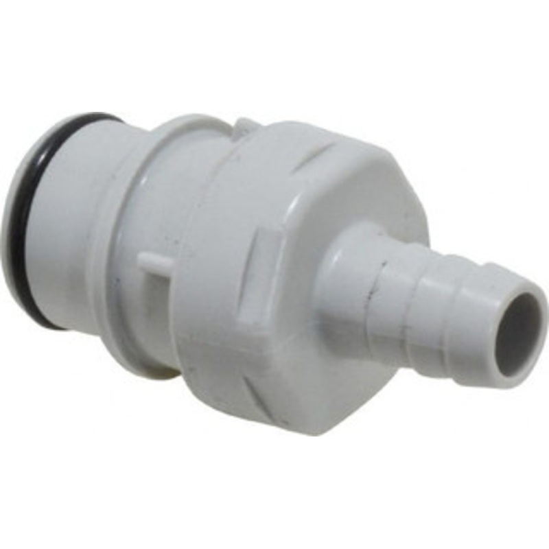 CPC Colder Products Polypropylene Push-to-Connect Tube Male Connector 60 Max psi, 3/8 Inside Diam, Gray 62700 – 85300671