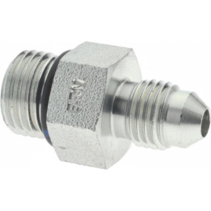 Eaton 1/4 Tube OD x 3/8 ORB 37 Steel Flared Tube Straight Thread Connector Flared to Male SAE O-Ring Ends 202702-6-4S – 06681977