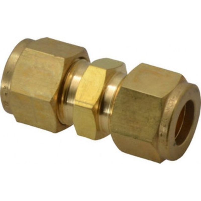 Ham-Let 1/2 Tube OD Brass Compression Tube Union Comp x Comp Ends 3101804 – 85546372