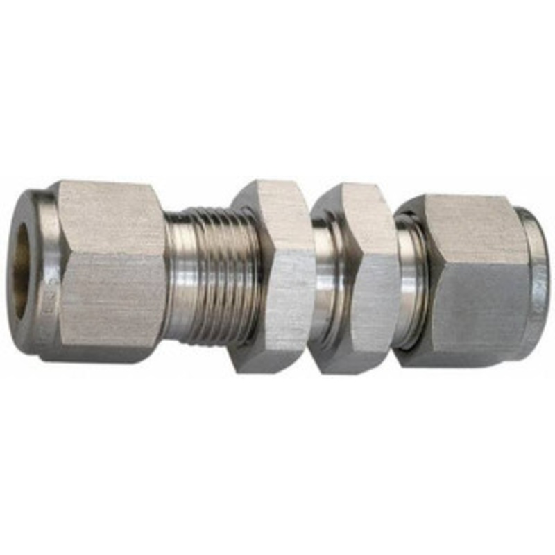 Ham-Let 1/2 Tube OD Stainless Steel Compression Tube Bulkhead Union Comp x Comp Ends 3000494 – 85650331