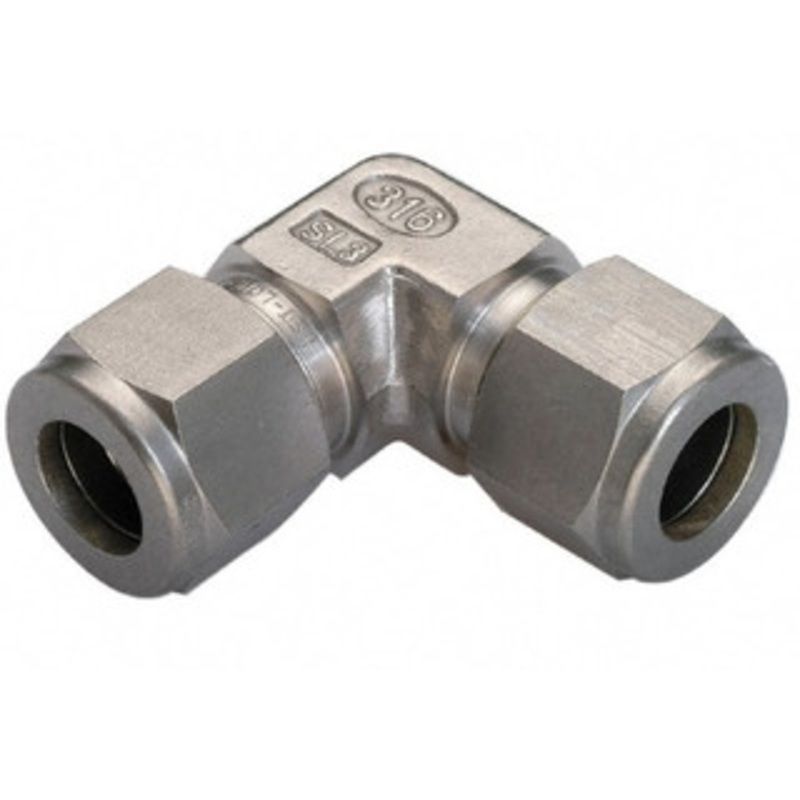 Ham-Let 3/16 Tube OD Stainless Steel Compression Tube Union Elbow Comp x Comp Ends 3001731 – 93265486