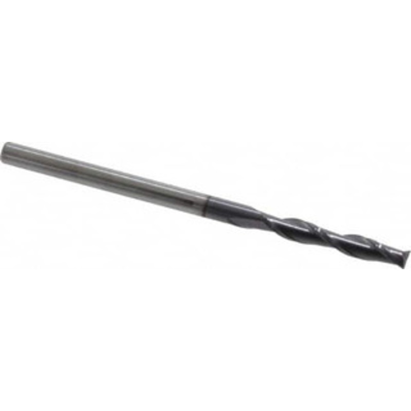 Hertel 1/8, 3/4 LOC, 1/8 Shank Diam, 2-1/4 OAL, 2 Flute, Solid Carbide Square End Mill Single End, AlTiN Finish, 30 Helix, Centercutting, Right Hand Cut 750770 – 59919480