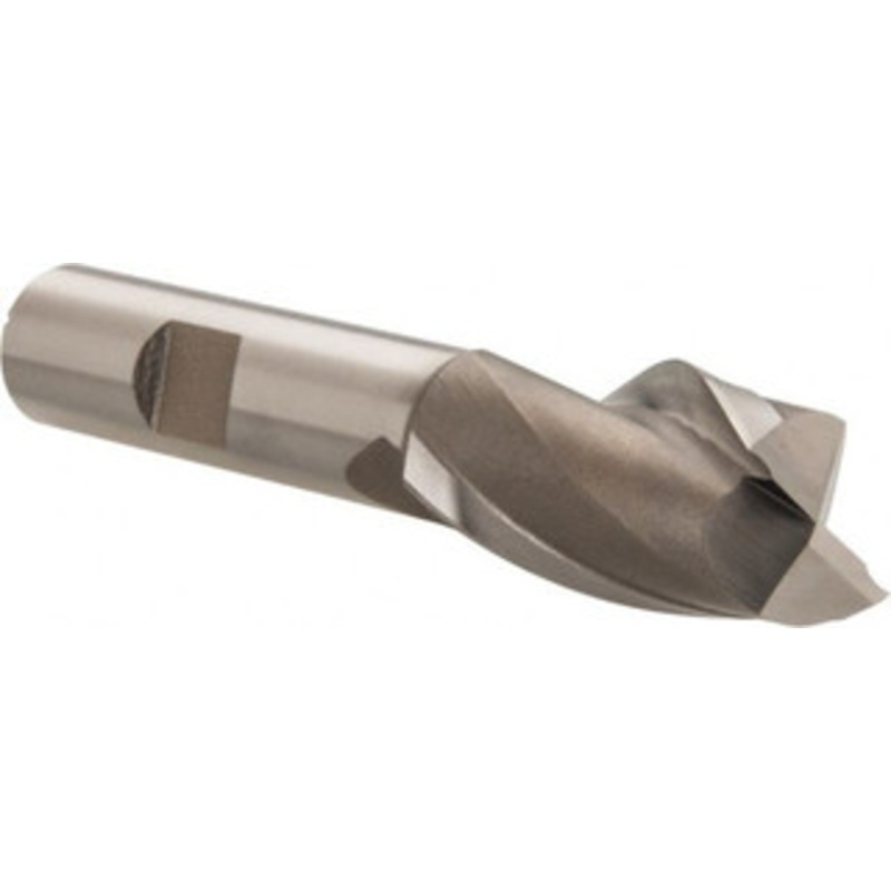 Hertel 11/16, 1-5/16 LOC, 1/2 Shank Diam, 3-5/16 OAL, 2 Flute, High Speed Steel Square End Mill Single End, Uncoated, Spiral Flute, 30 Helix, Centercutting, Right Hand Cut, Right Hand Flute E1030903 – 41116203