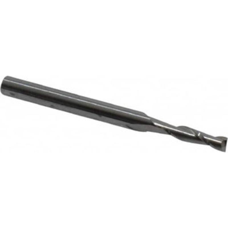 Hertel 3/32, 3/8 LOC, 1/8 Shank Diam, 1-1/2 OAL, 2 Flute, Solid Carbide Square End Mill Single End, Uncoated, 30 Helix, Centercutting, Right Hand Cut 750900 – 59924480