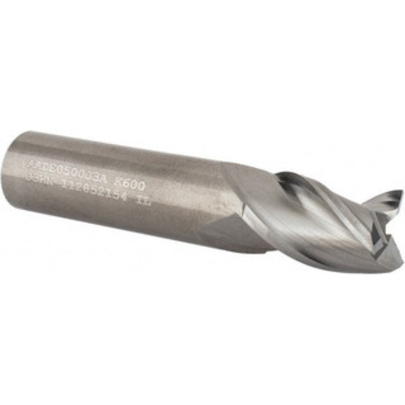 Kennametal 1/2, 5/8 LOC, 1/2 Shank Diam, 2-1/2 OAL, 3 Flute, Solid Carbide Square End Mill Single End, Uncoated, Spiral Flute, 37 Helix, Centercutting, Right Hand Cut, Right Hand Flute, Series AADE 3658830 – 71095988