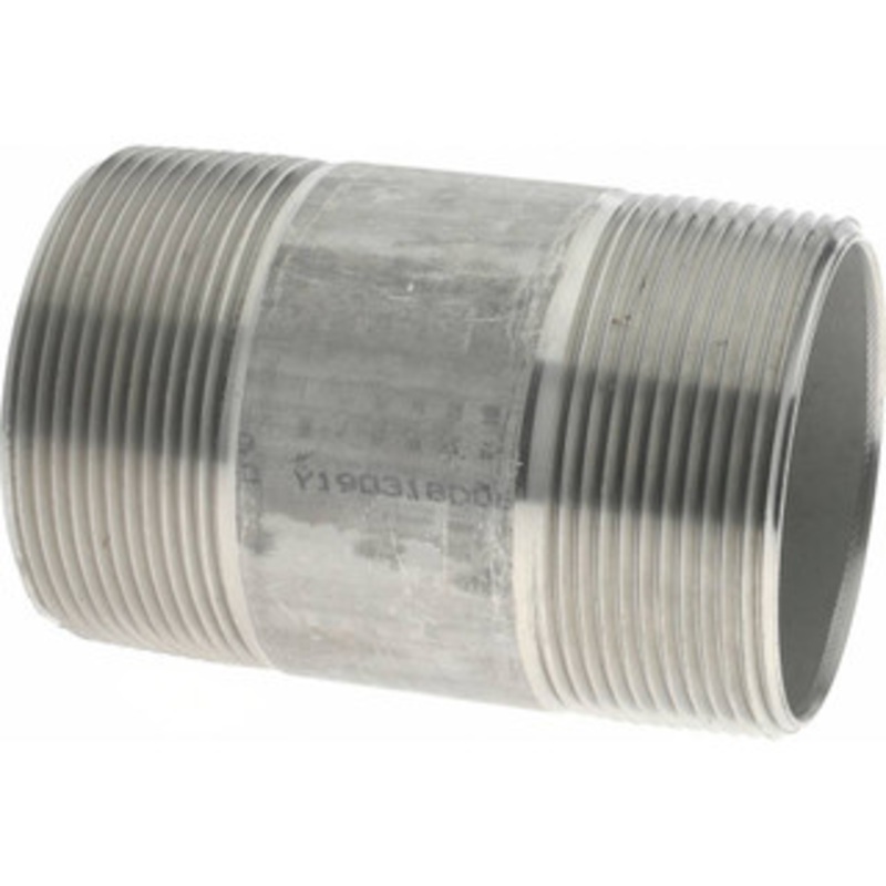 Merit Brass 2 x 3.5 304/304L Stainless Steel Pipe Nipple Welded, Threaded, Schedule 40 4032-350 – 36904167