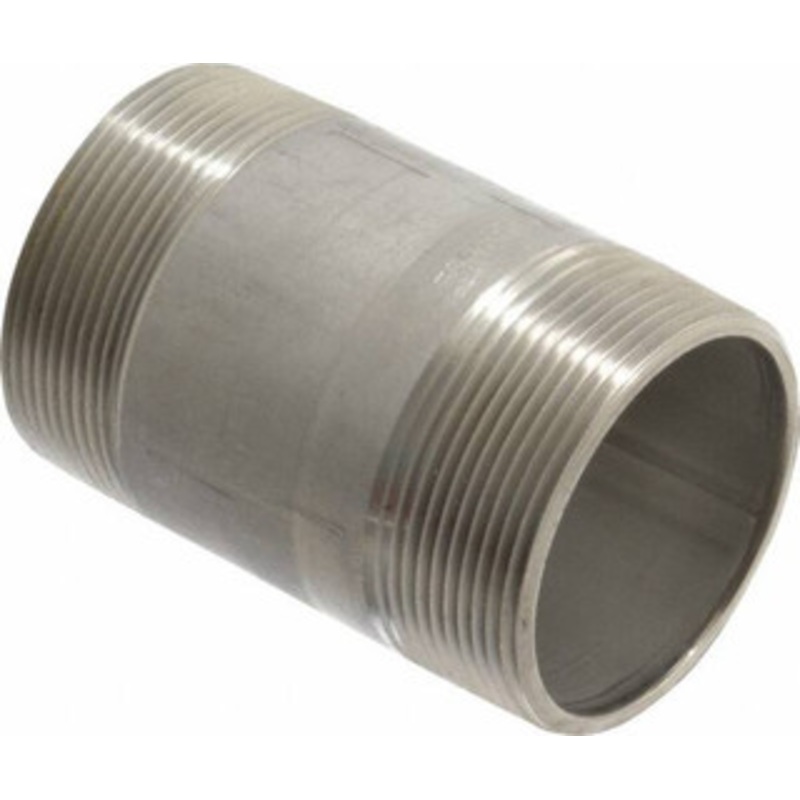 Merit Brass 2 x 3.5 316/316L Stainless Steel Pipe Nipple Welded, Threaded, Schedule 40 6032-350 – 36905370