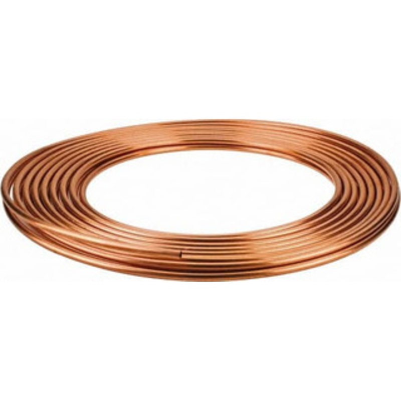 Mueller Industries 50 ft. Long, 1/4 OD x 0.19 ID, Copper Seamless Tube 0.03 Wall Thickness D 04050P – 36914331