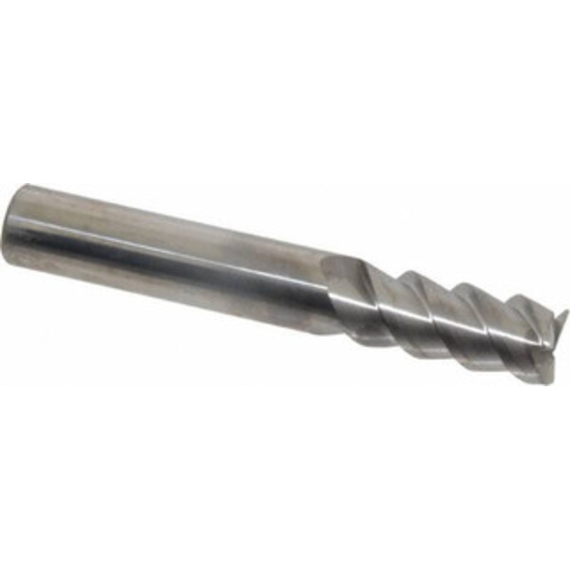 Niagara Cutter 3/8, 7/8 LOC, 3/8 Shank Diam, 2-1/2 OAL, 3 Flute, Solid Carbide Square End Mill Single End, Uncoated, Spiral Flute, 60 Helix, Centercutting, Right Hand Cut, Right Hand Flute, Series C360 17000112 – 91338533
