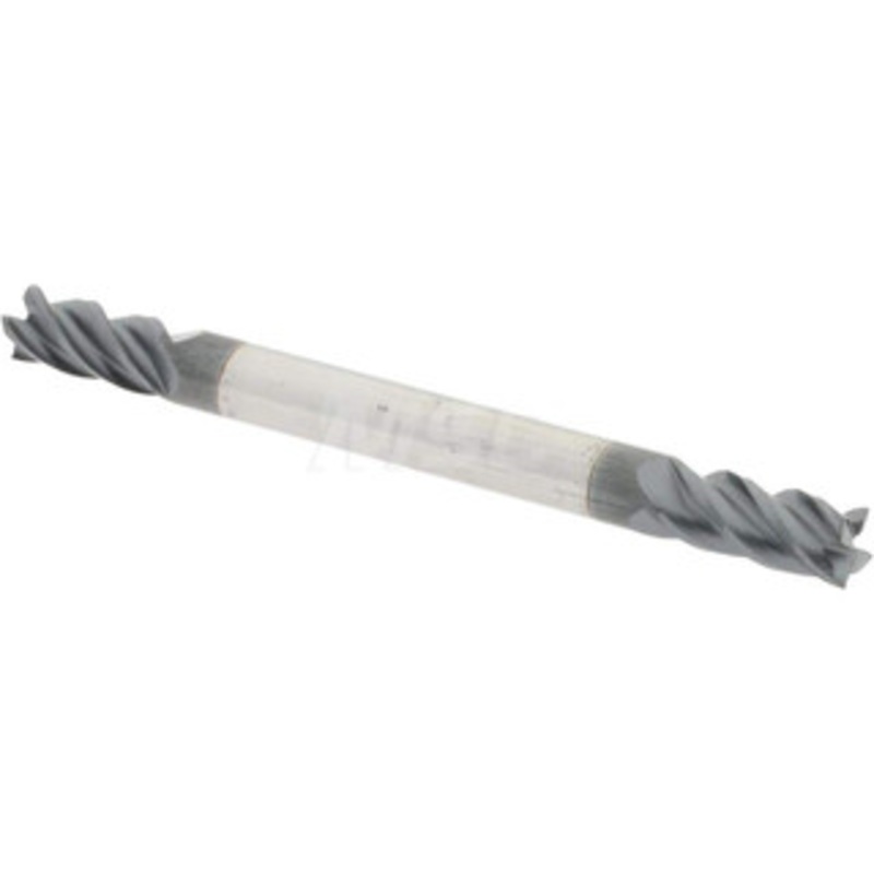 Accupro 1/8, 1/4 LOC, 1/8 Shank Diam, 1-1/2 OAL, 4 Flute, Solid Carbide Square End Mill Double End, AlTiN Finish, Spiral Flute, 40 Helix, Centercutting, Right Hand Cut, Right Hand Flute 12185178 – 64970494
