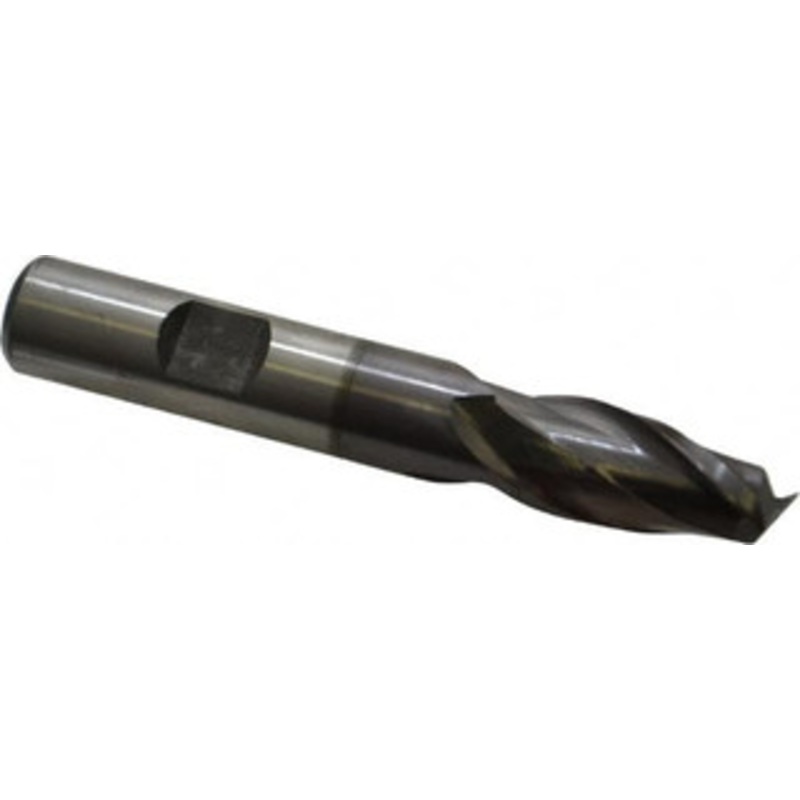 Cleveland 1/2, 1 LOC, 1/2 Shank Diam, 3-1/4 OAL, 2 Flute, High Speed Steel Square End Mill Single End, TiCN Finish, Spiral Flute, 30 Helix, Centercutting, Right Hand Cut, Right Hand Flute, Series HG-2 C33827 – 87394052