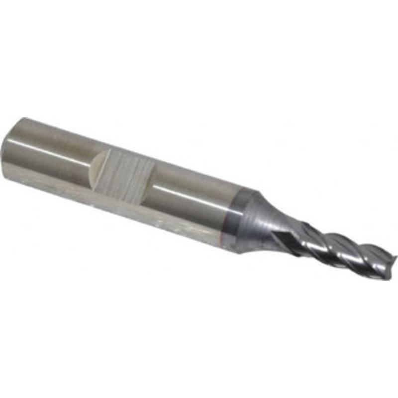 Cleveland 3/16, 1/2 LOC, 3/8 Shank Diam, 2-3/8 OAL, 4 Flute, Powdered Metal Square End Mill Single End, TiCN Finish, Spiral Flute, 37 Helix, Centercutting, Right Hand Cut, Right Hand Flute, Series PM-4 C31989 – 87433934
