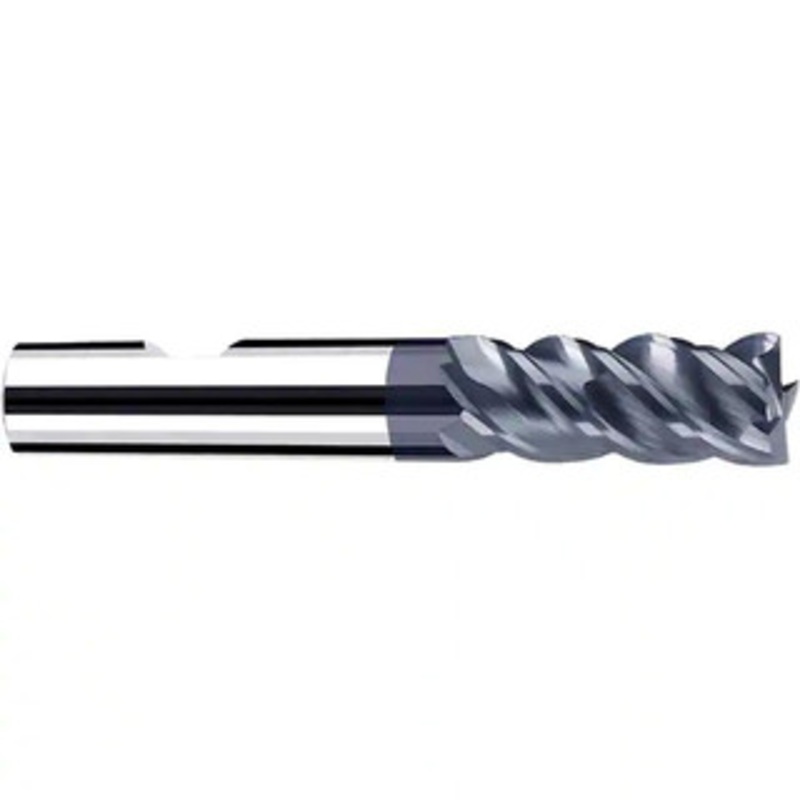 Fraisa 4mm, 8mm LOC, 57mm OAL, 4 Flute Solid Carbide Square End Mill Single End, Polychrom Finish, Spiral Flute, 45 Helix, Centercutting, Right Hand Cut, Right Hand Flute P15207220 – 18918656