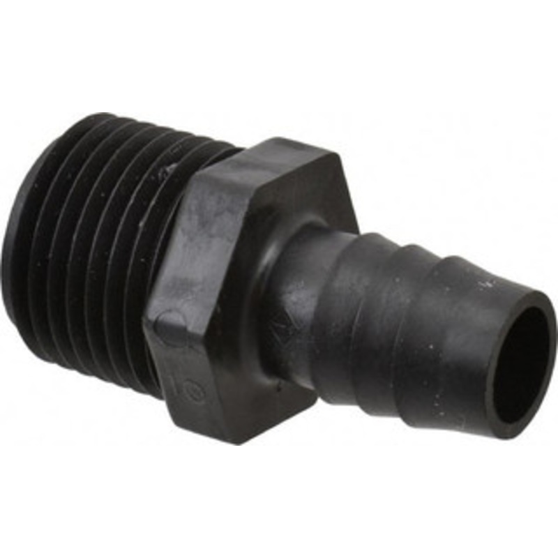 NewAge Industries 1/2 Barb, 1/2 NPT, Multiple Barbed Tube Connector Polyethylene, Male 5010628 – 79871653