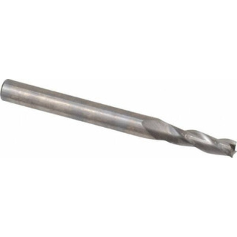 Niagara Cutter 5/32, 1/2 LOC, 3/16 Shank Diam, 2 OAL, 3 Flute, Solid Carbide Square End Mill Single End, Uncoated, Spiral Flute, 30 Helix, Centercutting, Right Hand Cut, Right Hand Flute, Series C330 17005713 – 36706786