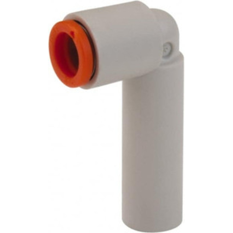 SMC Pneumatics 5/16 OD, Brass/Polybutylene Push-to-Connect Plug-In Reducer Elbow 145 Max psi, 3/8 Stem Diam KQ2L09-11A – 51437762