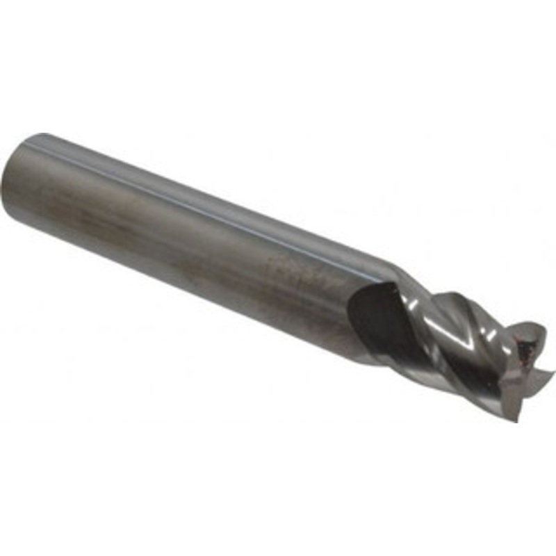 Accupro 11mm, 14mm LOC, 12mm Shank Diam, 76mm OAL, 4 Flute, Solid Carbide Square End Mill Single End, Uncoated, Spiral Flute, 40 Helix, Centercutting, Right Hand Cut, Right Hand Flute 12182912 – 07336852