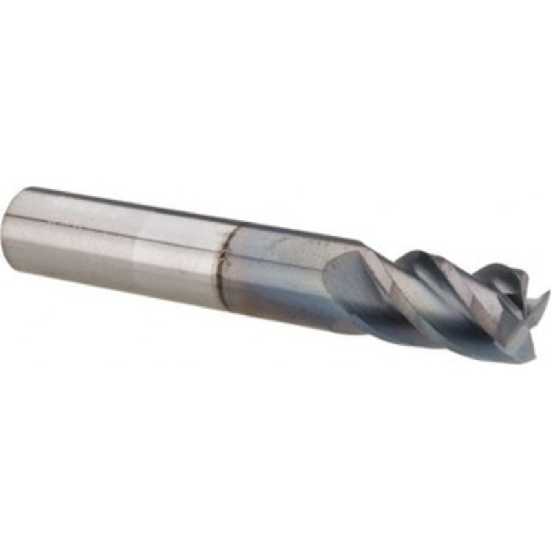 Accupro 5/16, 1/2 LOC, 5/16 Shank Diam, 2 OAL, 4 Flute, Solid Carbide Square End Mill Single End, nACRo Finish, Spiral Flute, 40 Helix, Centercutting, Right Hand Cut, Right Hand Flute 12179008 – 64543267