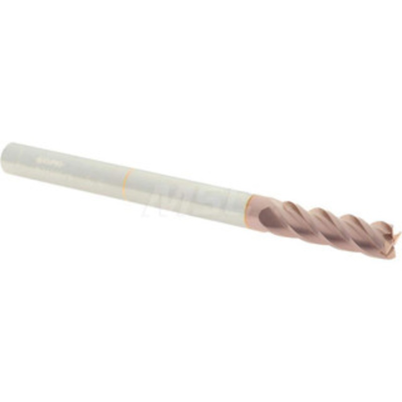 Accupro 5/16, 1 LOC, 5/16 Shank Diam, 4 OAL, 4 Flute, Solid Carbide Square End Mill Single End, TiCN Finish, Spiral Flute, 40 Helix, Centercutting, Right Hand Cut, Right Hand Flute 12183504 – 87829586