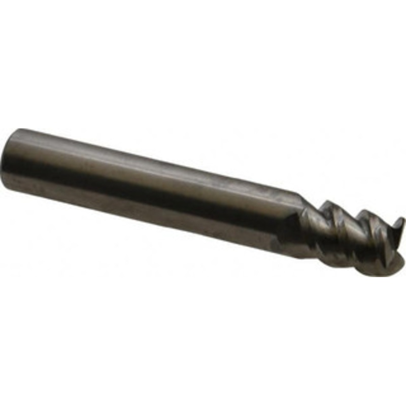 Accupro 5/16, 7/16 LOC, 5/16 Shank Diam, 2 OAL, 3 Flute, Solid Carbide Square End Mill Single End, Uncoated, Spiral Flute, 60 Helix, Centercutting, Right Hand Cut, Right Hand Flute 360S3125 – 56209596