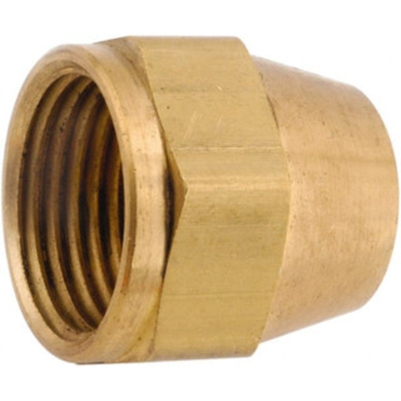 Anderson Metals 3/8 Tube OD 45 Brass Flared Tube Nut Flare Ends 754014-06 – 55505598