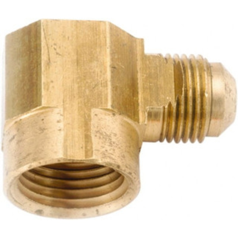 Anderson Metals 3/8 Tube OD x 1/4 NPT 45 Brass Flared Tube Female Elbow Flare x FNPT Ends 754050-0604 – 55506000