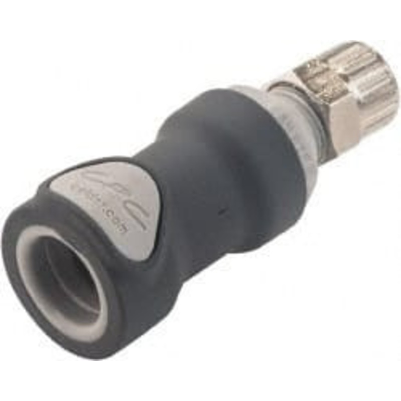 CPC Colder Products 1/4 Nominal Flow, Female, Nonspill Quick Disconnect Coupling 120 Max psi, 32 to 160F, Polypropylene Coupling NS4D13004 – 54563499